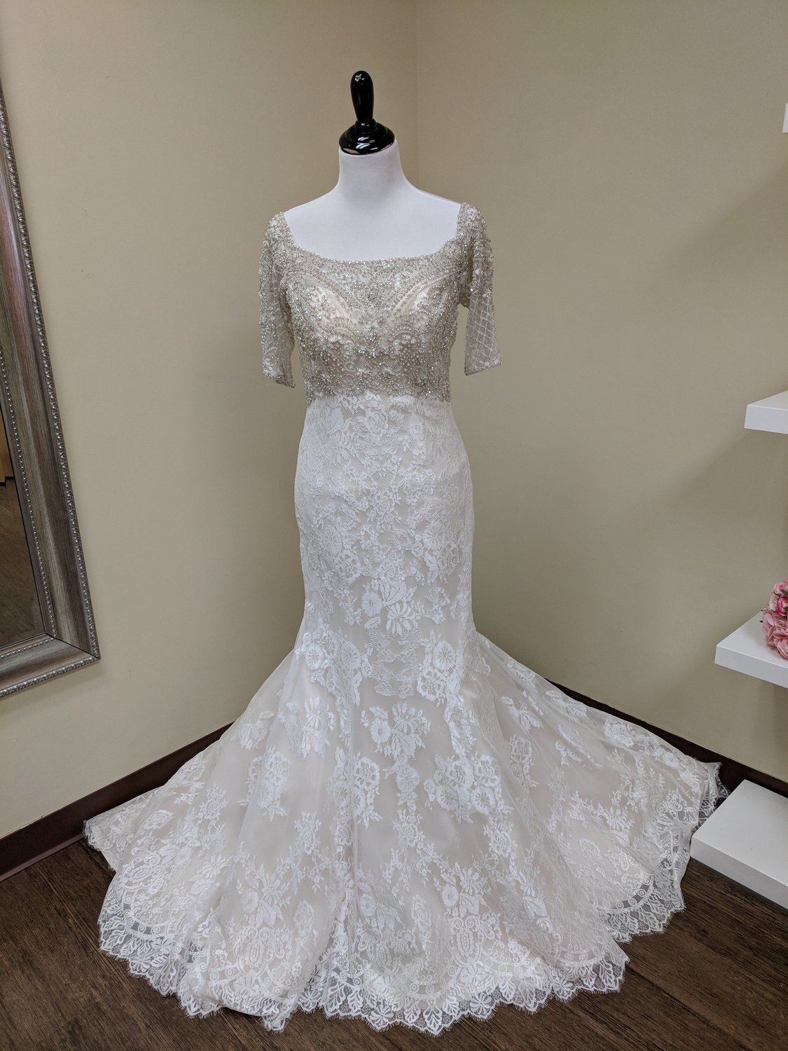 Allure Couture Gown Sample Size 12 Off The Rack Only