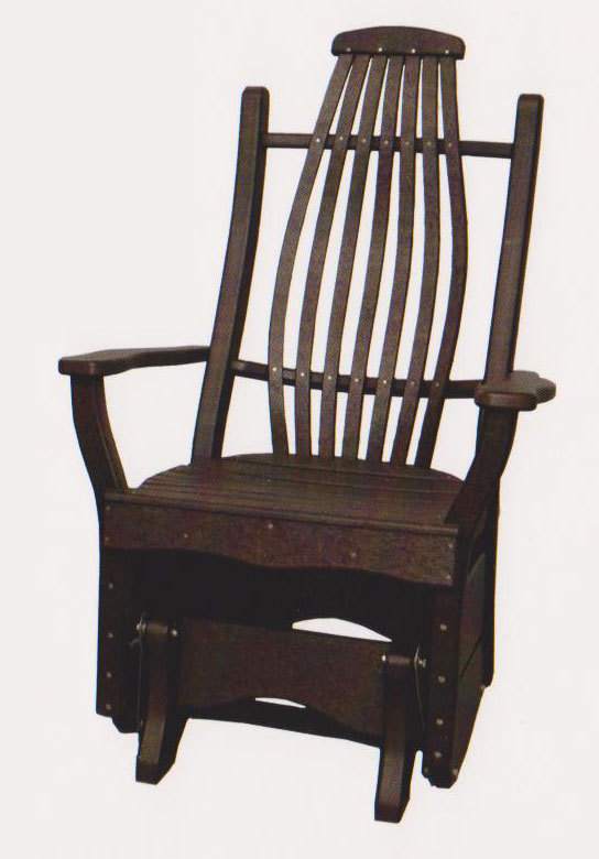 Byler's Patio Bentwood Glider Chair 400