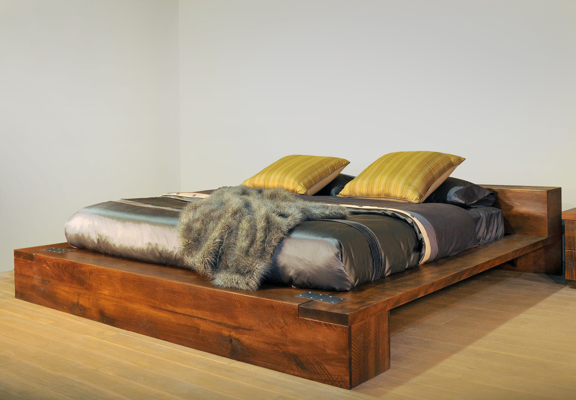 Arthur Philippe Queen Platform Bed by Ruff Sawn APQB