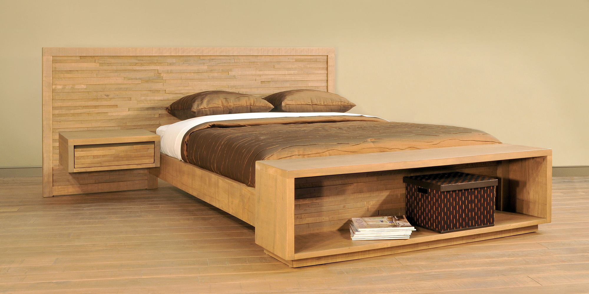 Ledge Rock Bed by Ruff Sawn | Bedroom | Amish Solid Wood- Fine Amish ...