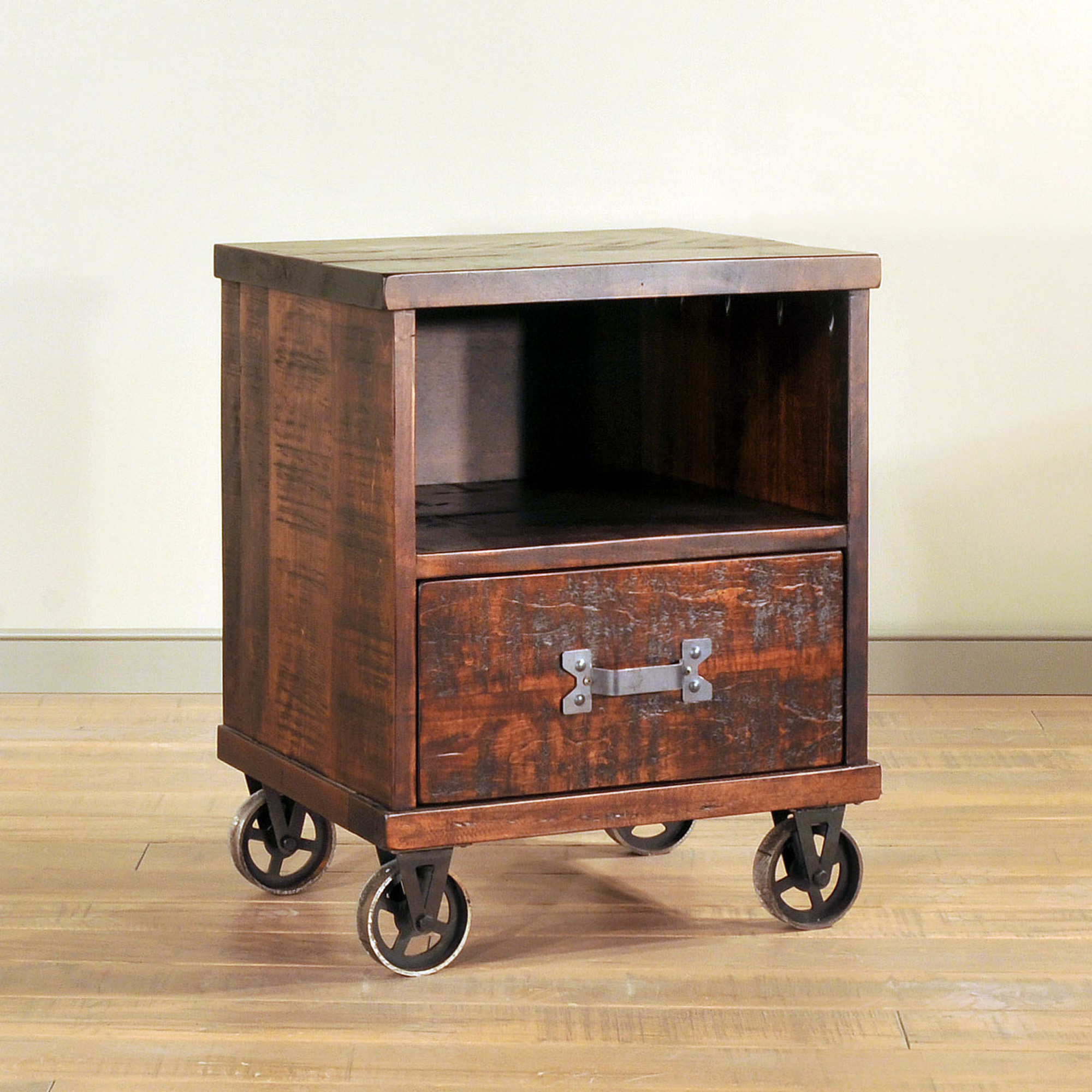 Steam Punk Night Stand by Ruff Sawn SPN2022