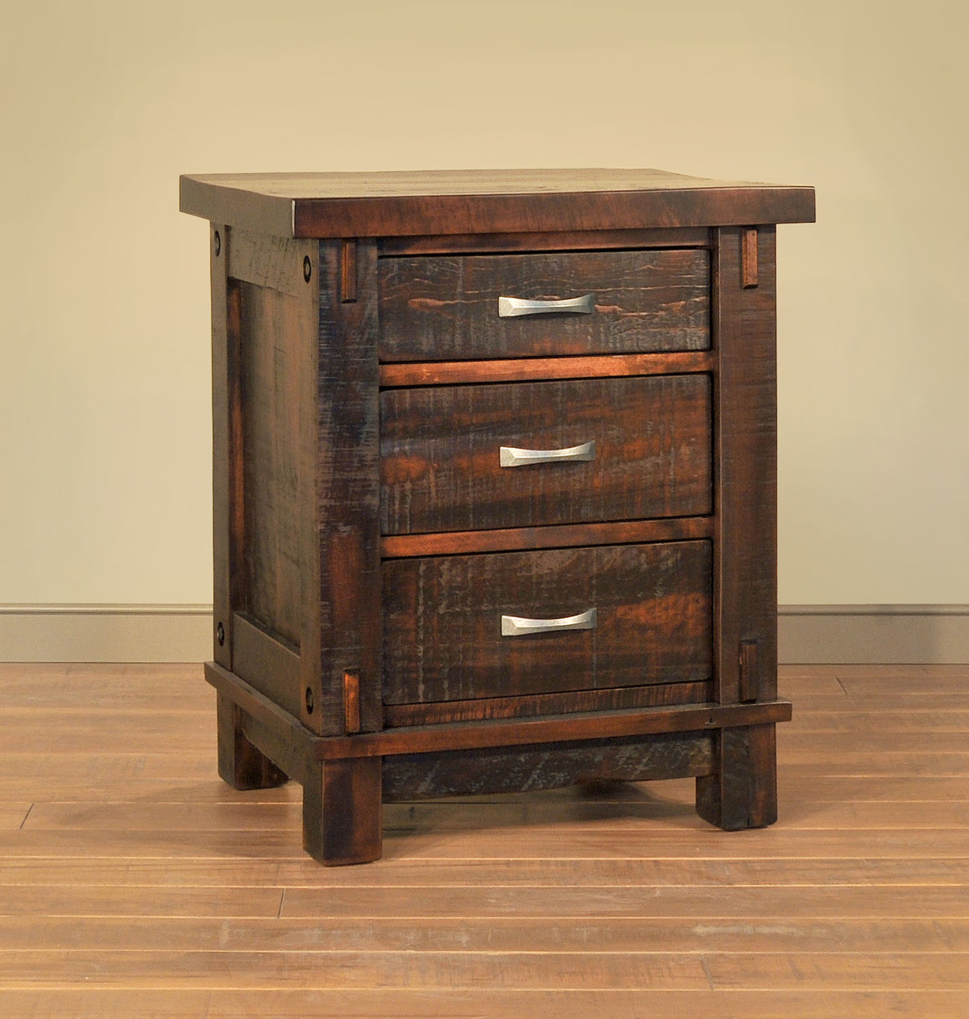Timber Night Stand by Ruff Sawn tnd3126
