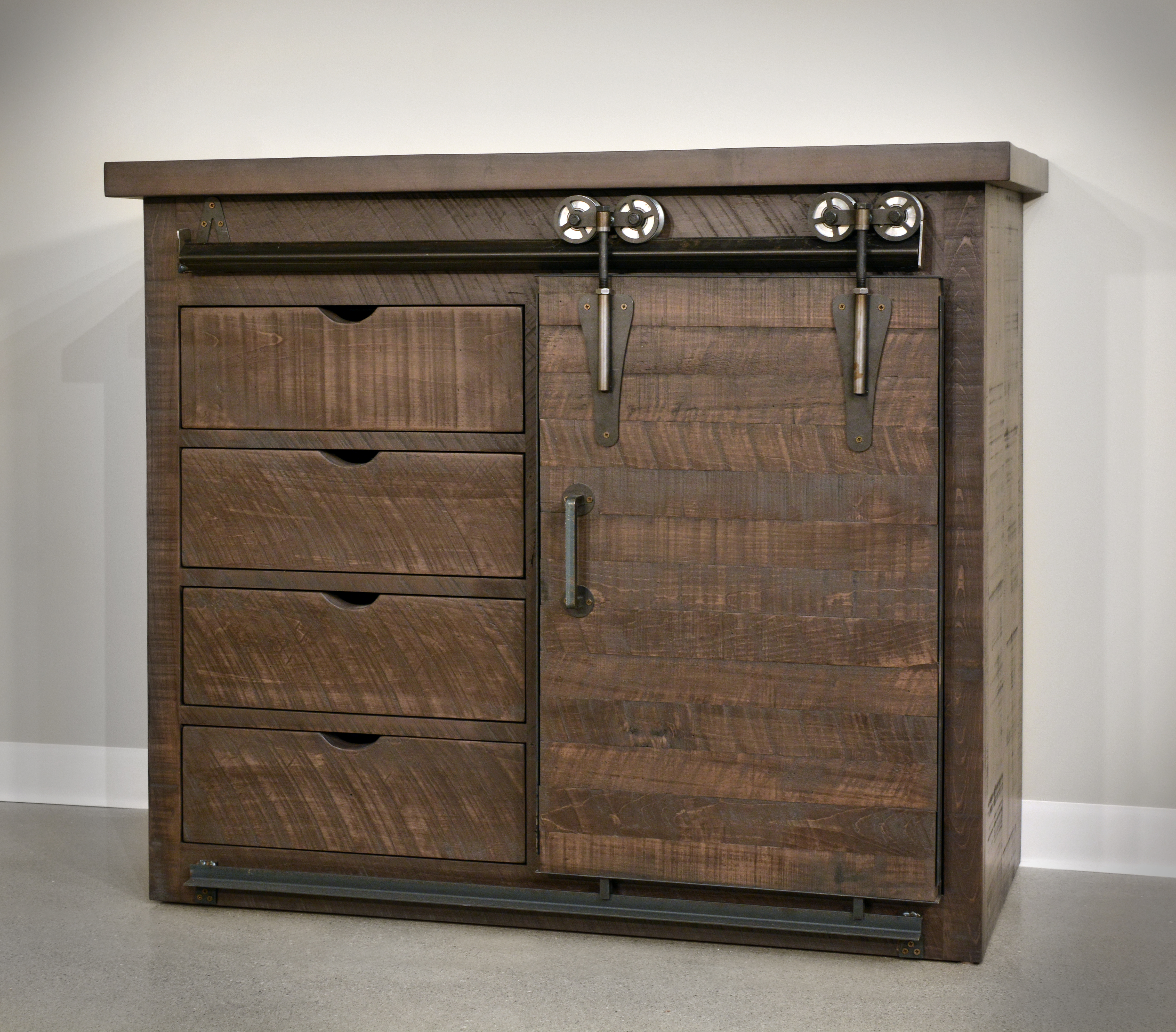 Ruff Sawn Dalton Mini Sideboard DALSB4250L
