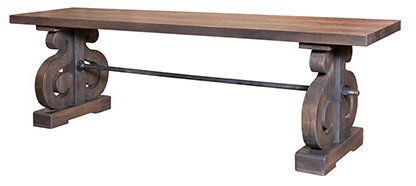 Courtyard Dining Table by Ruff Sawn
