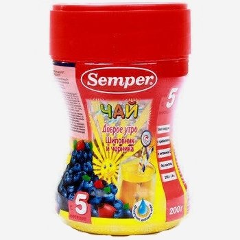 «Semper»: соки, чай, печенье