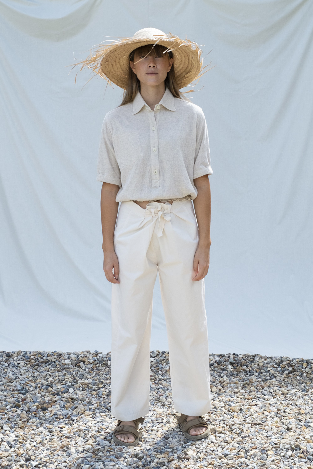 W'menswear Training Shirt in Ivory