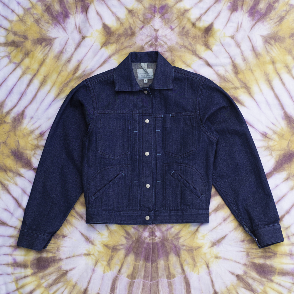 W'menswear Striker's Jacket in Denim STRIKE-D