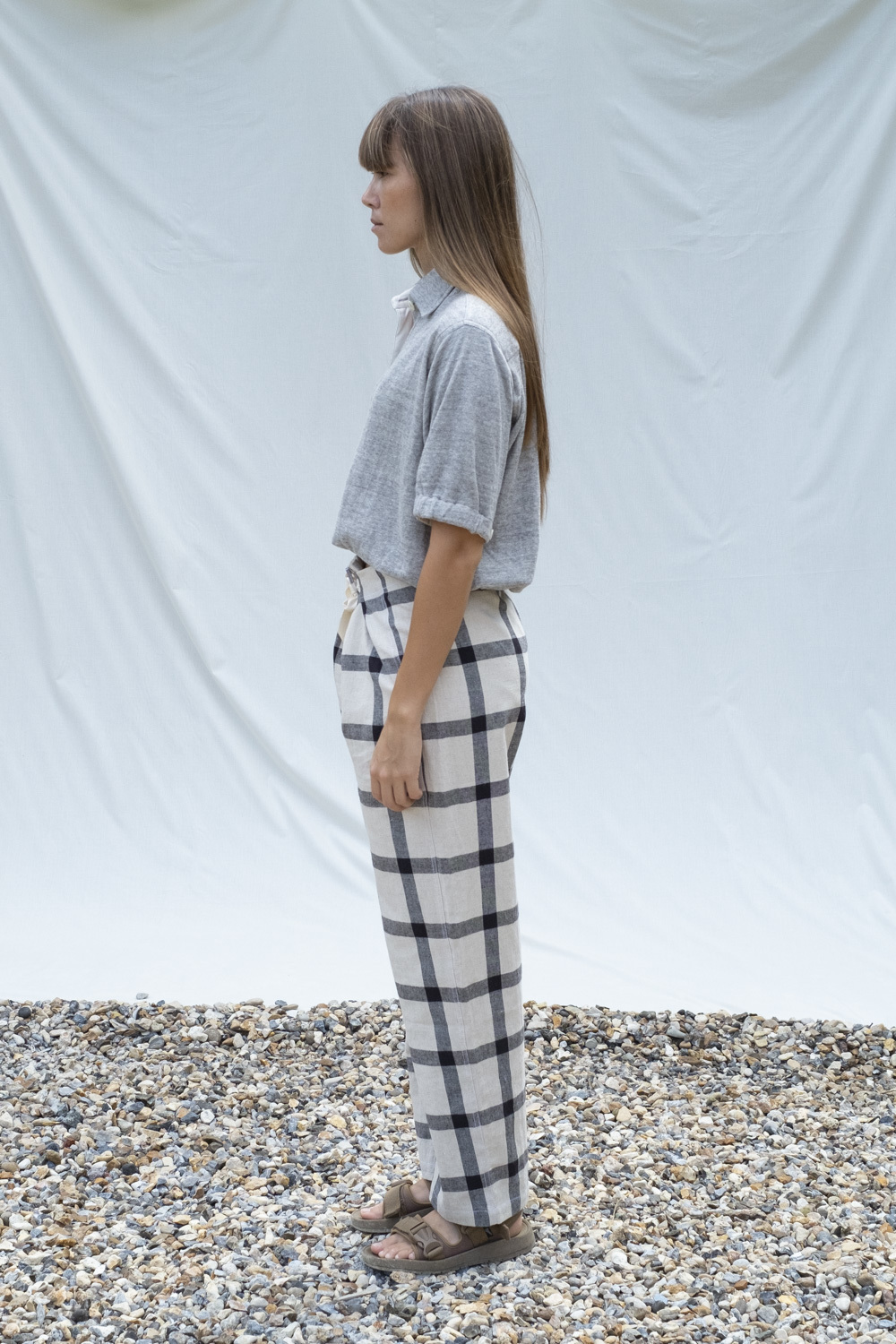 W'menswear Mess Pants in Check