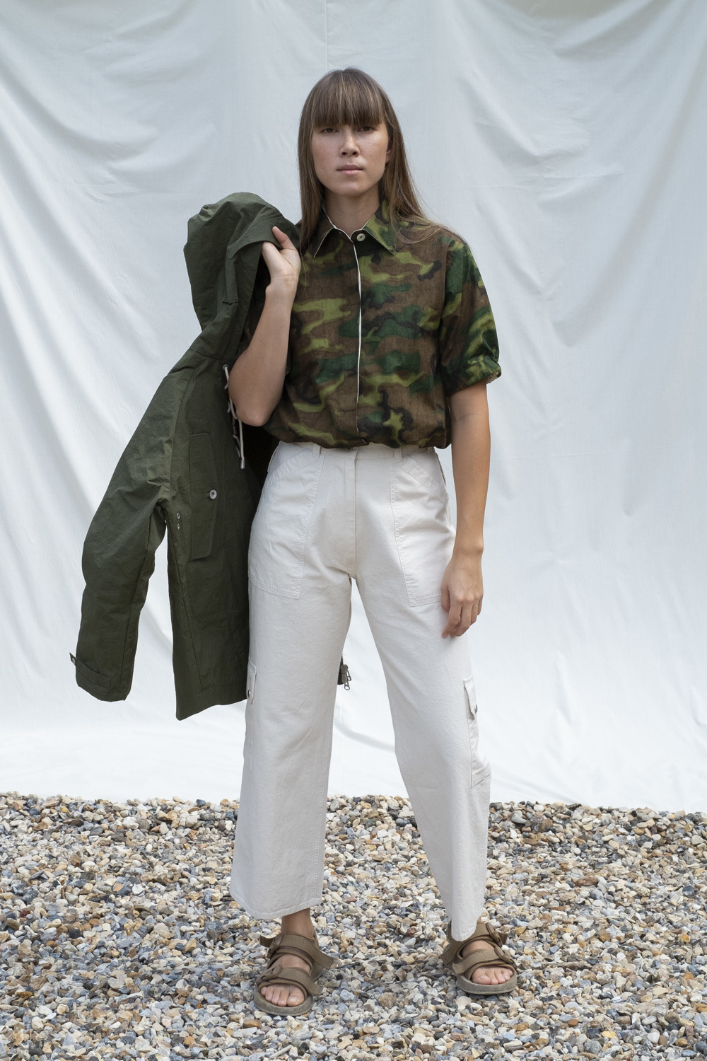 W'menswear Tropical Combat Pants