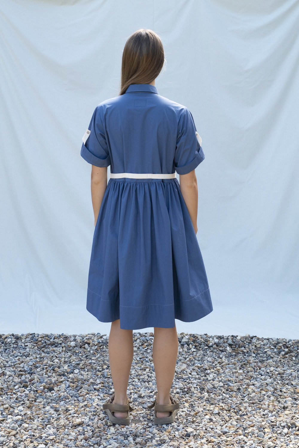 W'menswear Field Aid's Dress in Blue