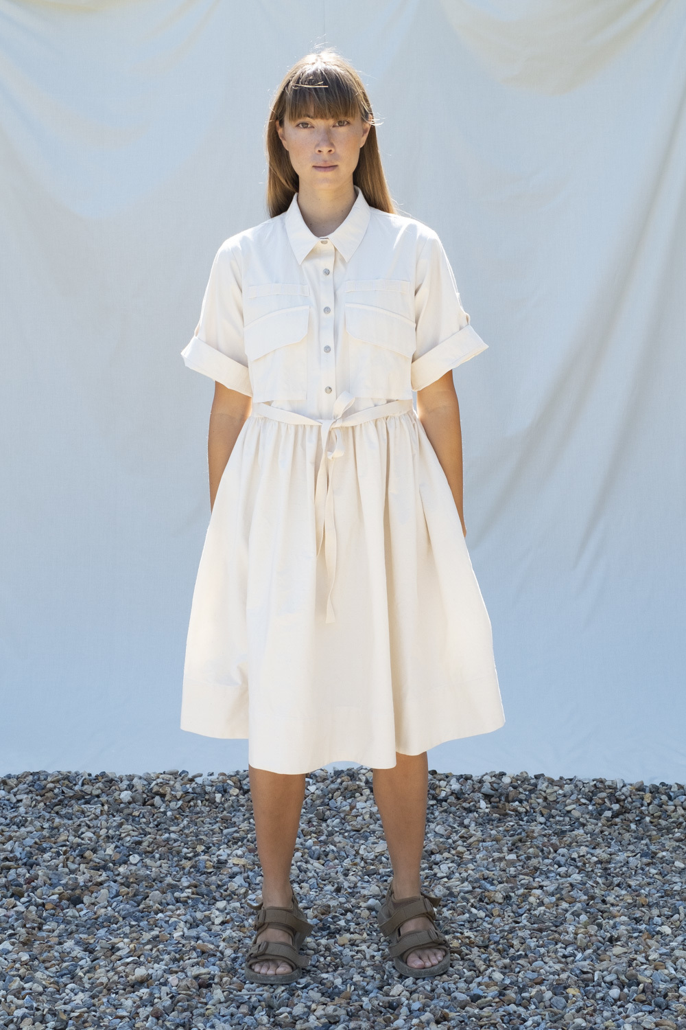 W'menswear Field Aid's Dress in Off White