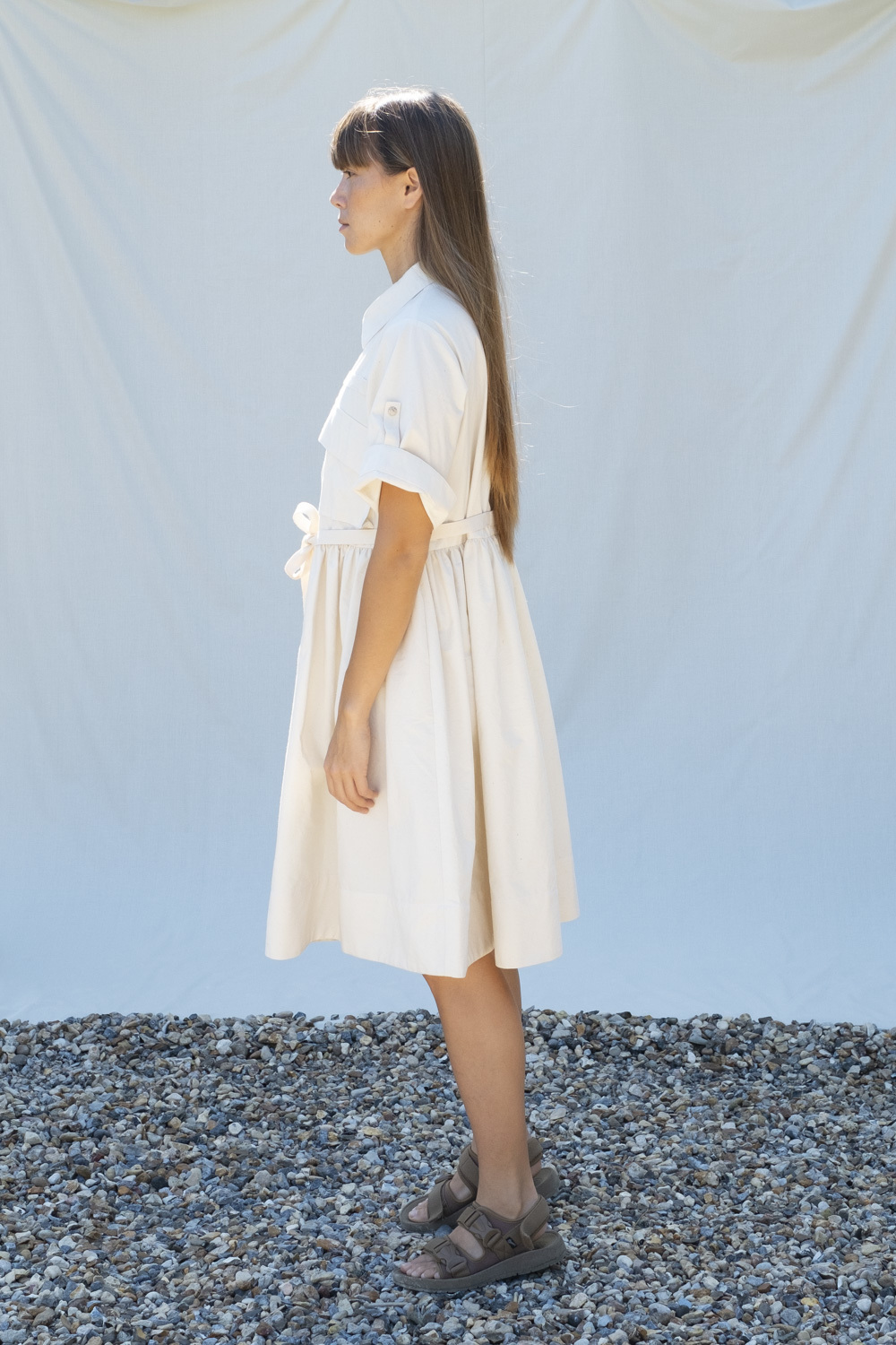 W'menswear Field Aid's Dress in Off White
