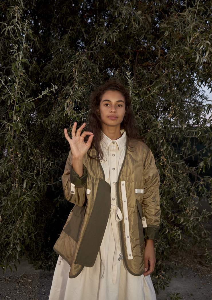 W'menswear Field Aid's Dress in Off White