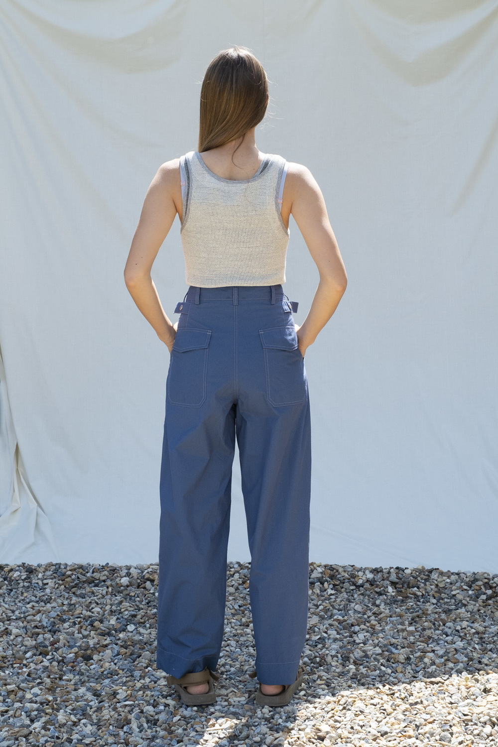 W'menswear Combat Tank in Mesh