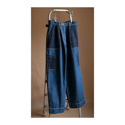 W'MENSWEAR FLIGHT PANTS IN DENIM W'MENSWEAR FLIGHT PANTS IN DENIM