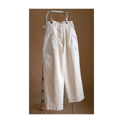W'MENSWEAR FLIGHT PANTS IN VINTAGE CANVAS W'MENSWEAR FLIGHT PANTS IN VINTAGE CANVAS