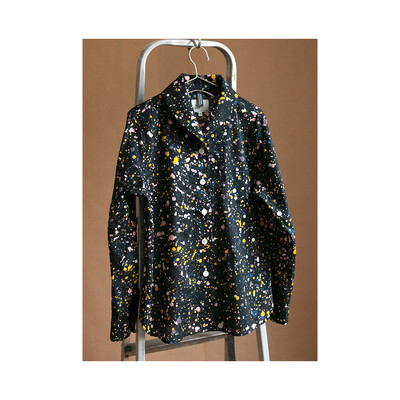 W'MENSWEAR JEMISON SHIRT IN COSMIC BLACK W'MENSWEAR JEMISON SHIRT IN COSMIC BLACK
