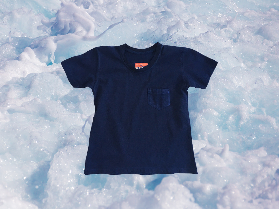 W'menswear Indigo Pocket Tee 00038