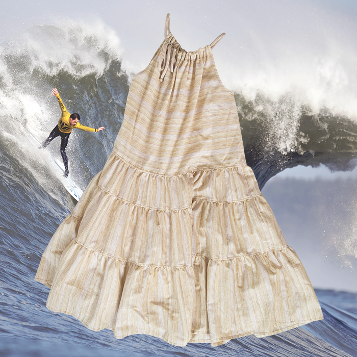 W'menswear Khadi Sail Dress 00073
