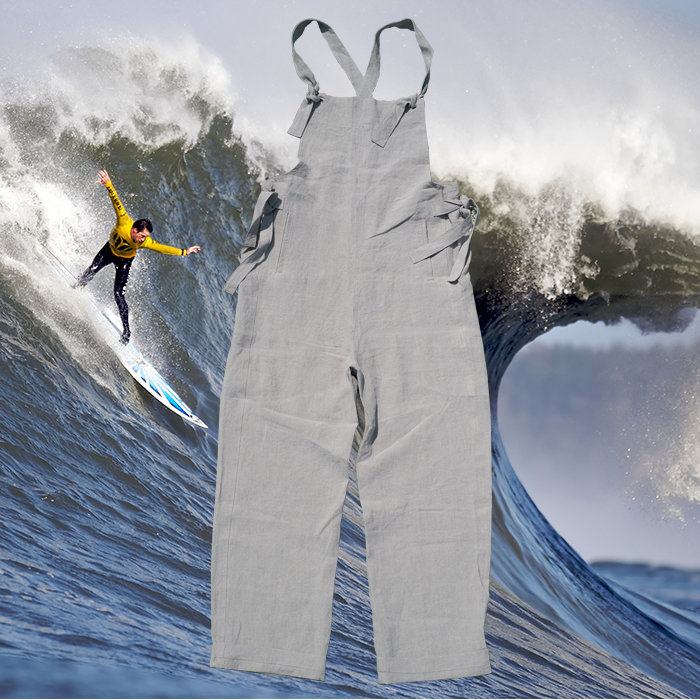BLLUEMADE LINEN COVERALLS 00084