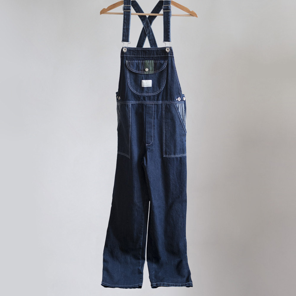 W'menswear Herringbone Denim Dungarees DUNGAREE