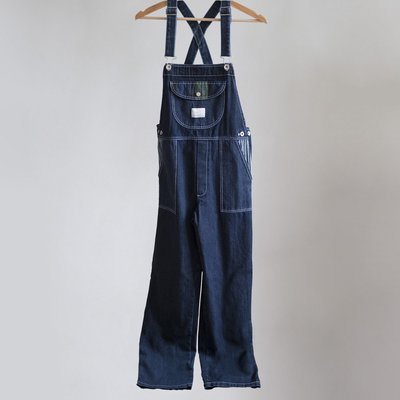 W'menswear Herringbone Denim Dungarees W'menswear Herringbone Denim Dungarees