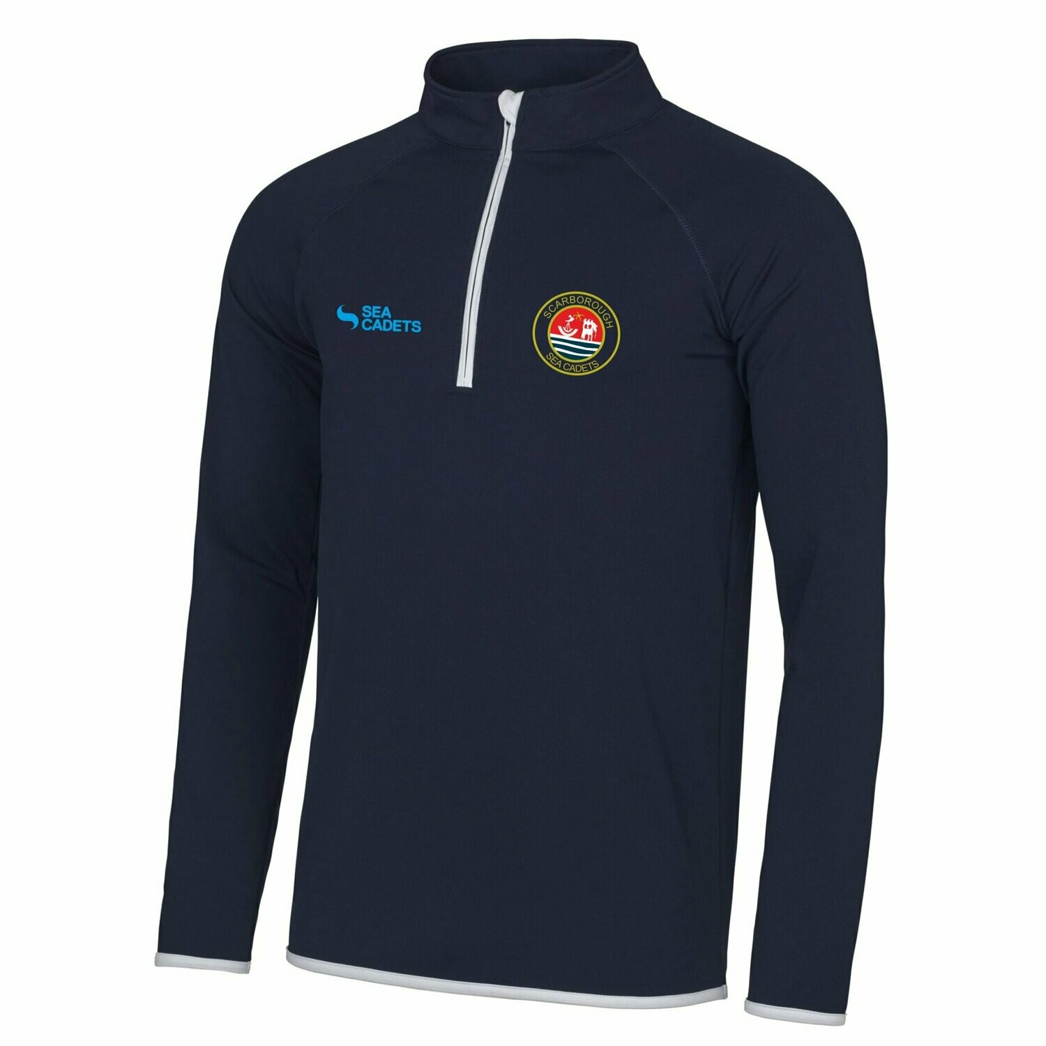 Navy Blue Sea Cadets 1/4 Zip Top