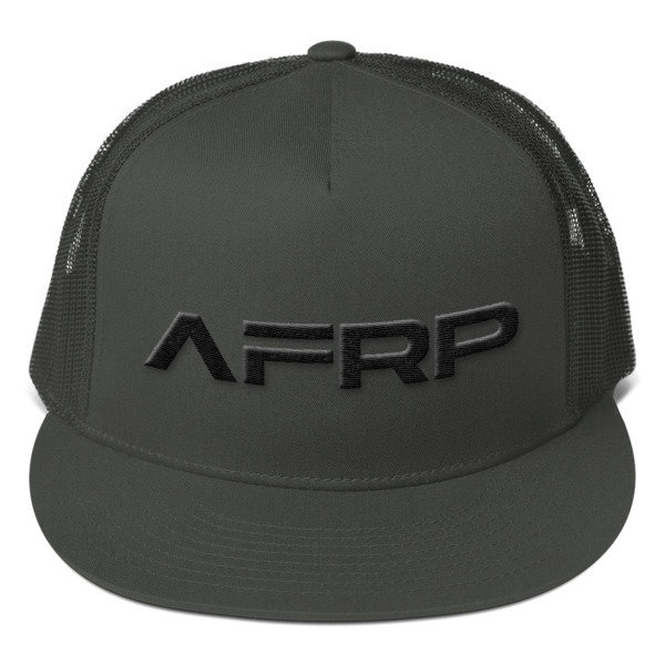 Official AFRP Branded Mesh Back Snapback (Black Label) 00030