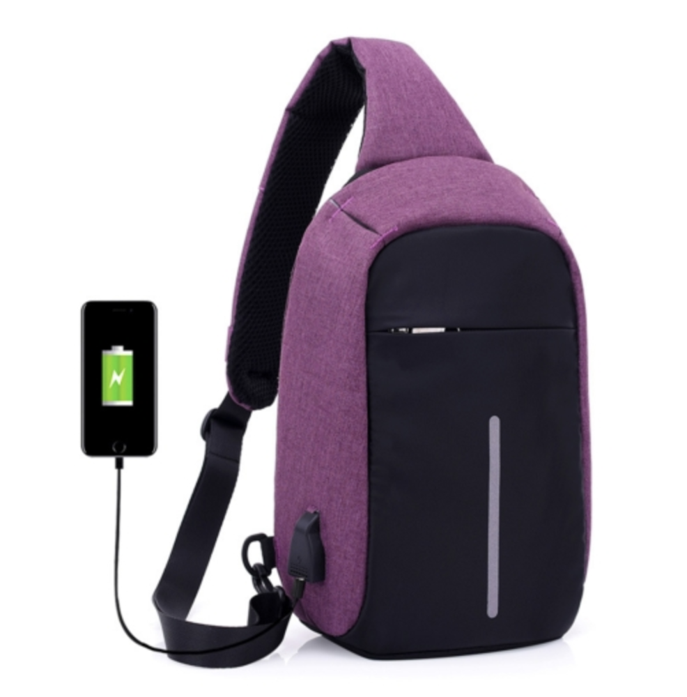 Leisure Safe C709 - Anti Theft olkareppu, lila LS-004-004