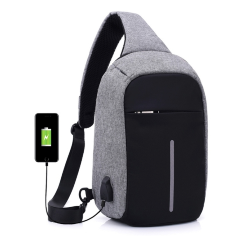 Leisure Safe C709 - Anti Theft olkareppu, harmaa LS-004-0003