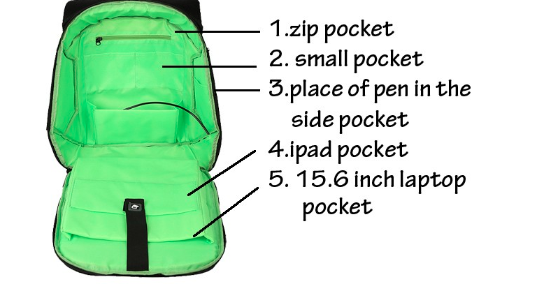 Leisure Safe F043 - Anti Theft reppu, musta