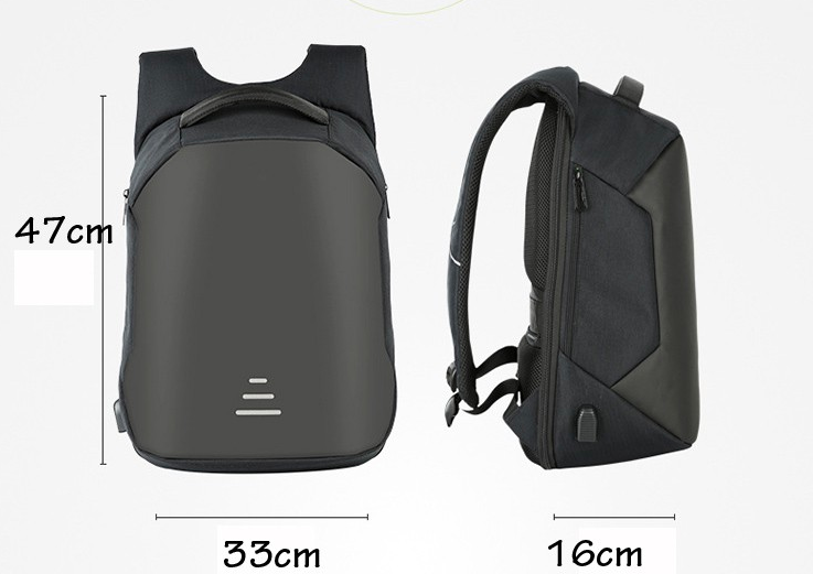 Leisure Safe F043 - Anti Theft reppu, harmaa