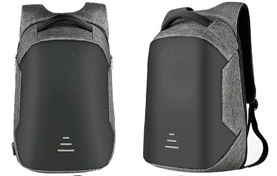 Leisure Safe F043 - Anti Theft reppu, harmaa LS-003-0003