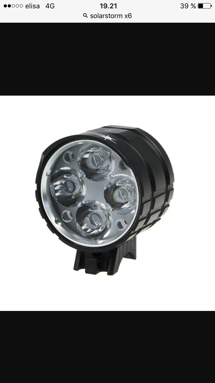 LedRoom X6 - 3000 lumenin ladattava otsalamppu
