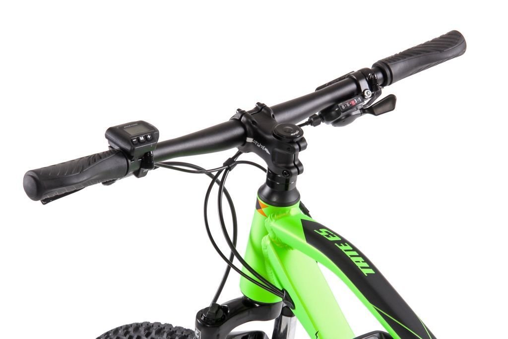 Apache TATE E5 - lasten MTB sähköpyörä 24", vihreä