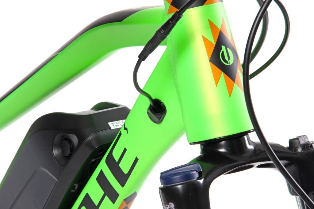 Apache TATE E5 - lasten MTB sähköpyörä 24", vihreä