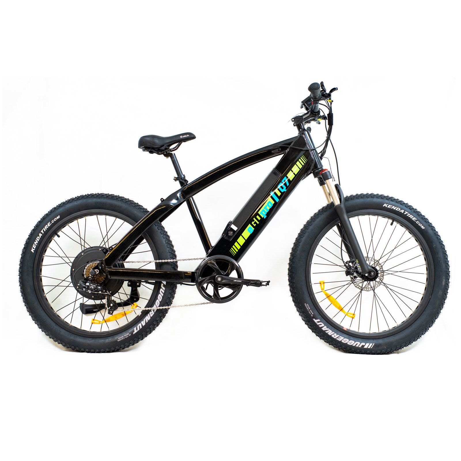 eGOpro Q7 1000W 48V - "FATBIKE" sähköpyörä, musta