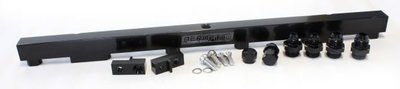 Aeroflow Performance Billet EFI Fuel Rails (Black) Suit Nissan RB26