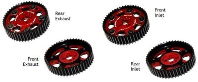 Rollmaster   Vernier Adjustable Cam Gear Suit Nissan RB20, 25 & 26 (Set Of 2)