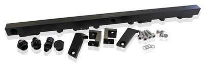 Aeroflow Performance Billet EFI Fuel Rails (Blue) Suit Ford BA-BF 4.0L DOHC 6 Cyl.