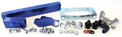 Aeroflow Performance Billet EFI Fuel Rails (Blue) Suit Mazda 13B 6, 7 & 8
