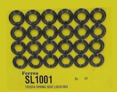 FERREA Spring Seat Locator Suit Toyota Supra 3.0L DOHC 24 Valve 2JZGE/2JZGTE 1994-98 (24pk)