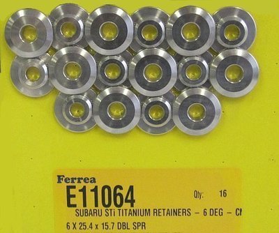 Ferrea Titanium Retainer Suit Subaru WRX STI EJ20 (16pk)