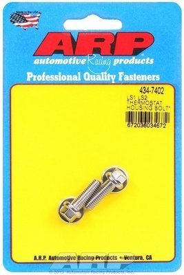 ARP fasteners  Thermostat Housing Bolt Kit, Hex Head S/S Suit GM LS Series 20mm UHL