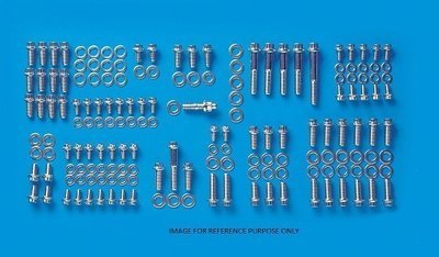 ARP fasteners  Engine Accessory Bolt Kit, Hex Head Black Oxide Suit GM LS Series With Or Without Headers