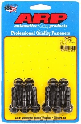 ARP fasteners  Intake Valley Cover Bolt Kit, Hex Head Black Oxide Suit GM LS Series