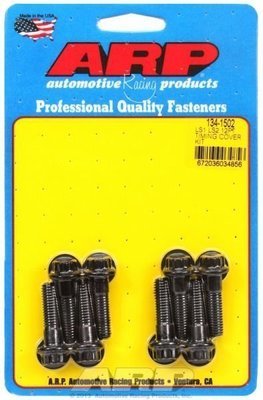 ARP fasteners  Timing Cover Bolt Kit, 12-Point Head Black Oxide Suit GM LS Series