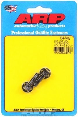 ARP fasteners  Thermostat Housing Bolt Kit, Hex Head Black Oxide Suit GM LS Series 20mm UHL