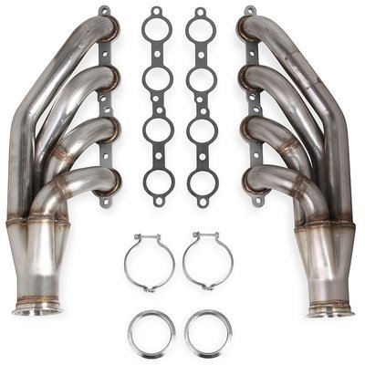 Flowtech  Stainless Steel Turbo Headers - Natural Finish Suit GM LS series, 1-3/4 Primary
