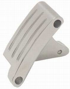 Racing Power Company  Polished Aluminium Timing Tab, Ballmill Style Fits S/B Chev 283-350 with 6